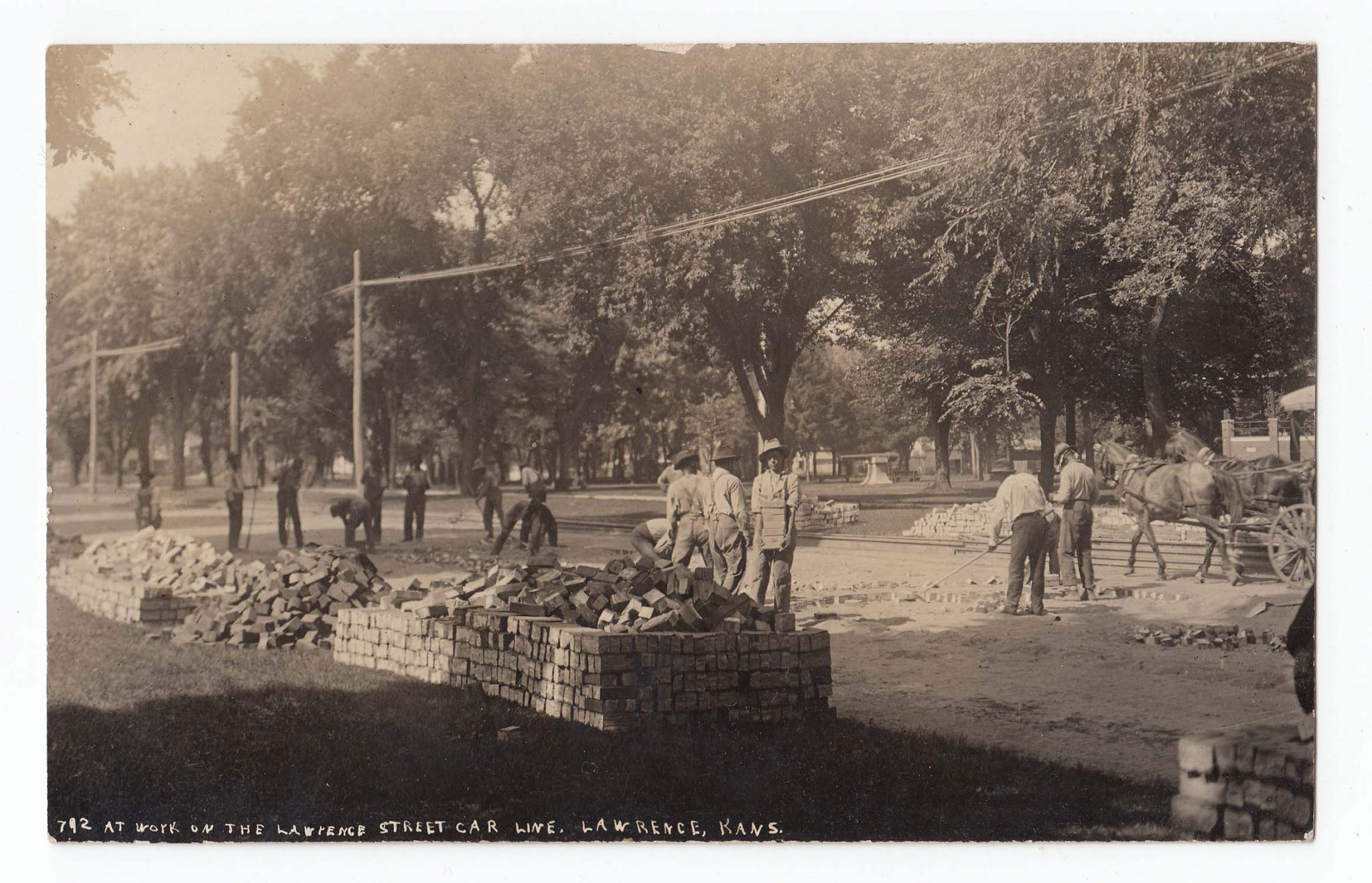 workers working with bricks