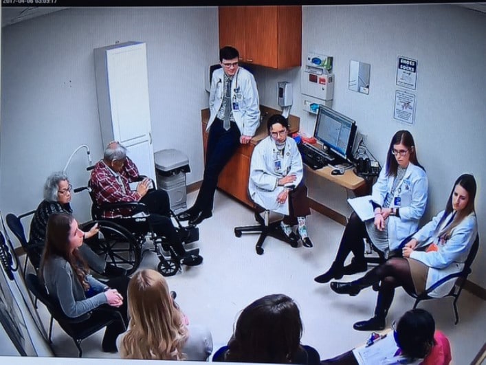 people sitting in a circle